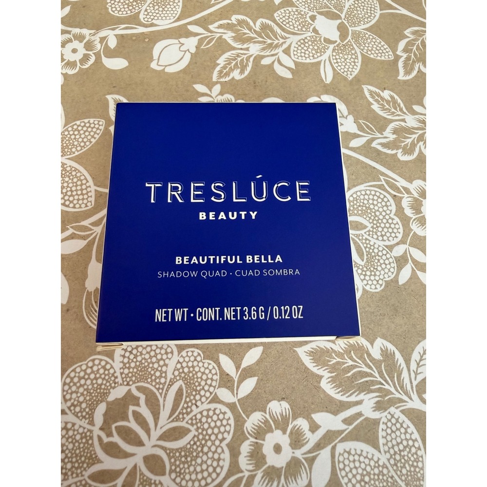 TRES LÚCE BEAUTY Beautiful Bella Shadow Quad Eyeshadow Palette Mexican Blue